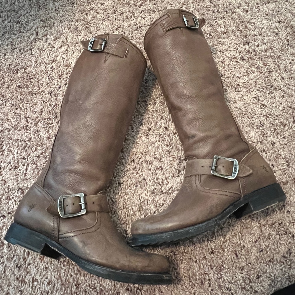 Frye Veronica Slouch Boots sz 6.5